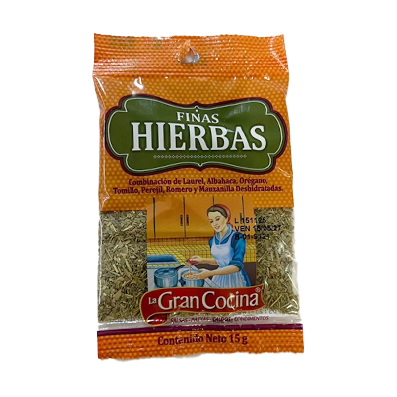 FINAS HIERBAS TRIGUISAR X 15 GR